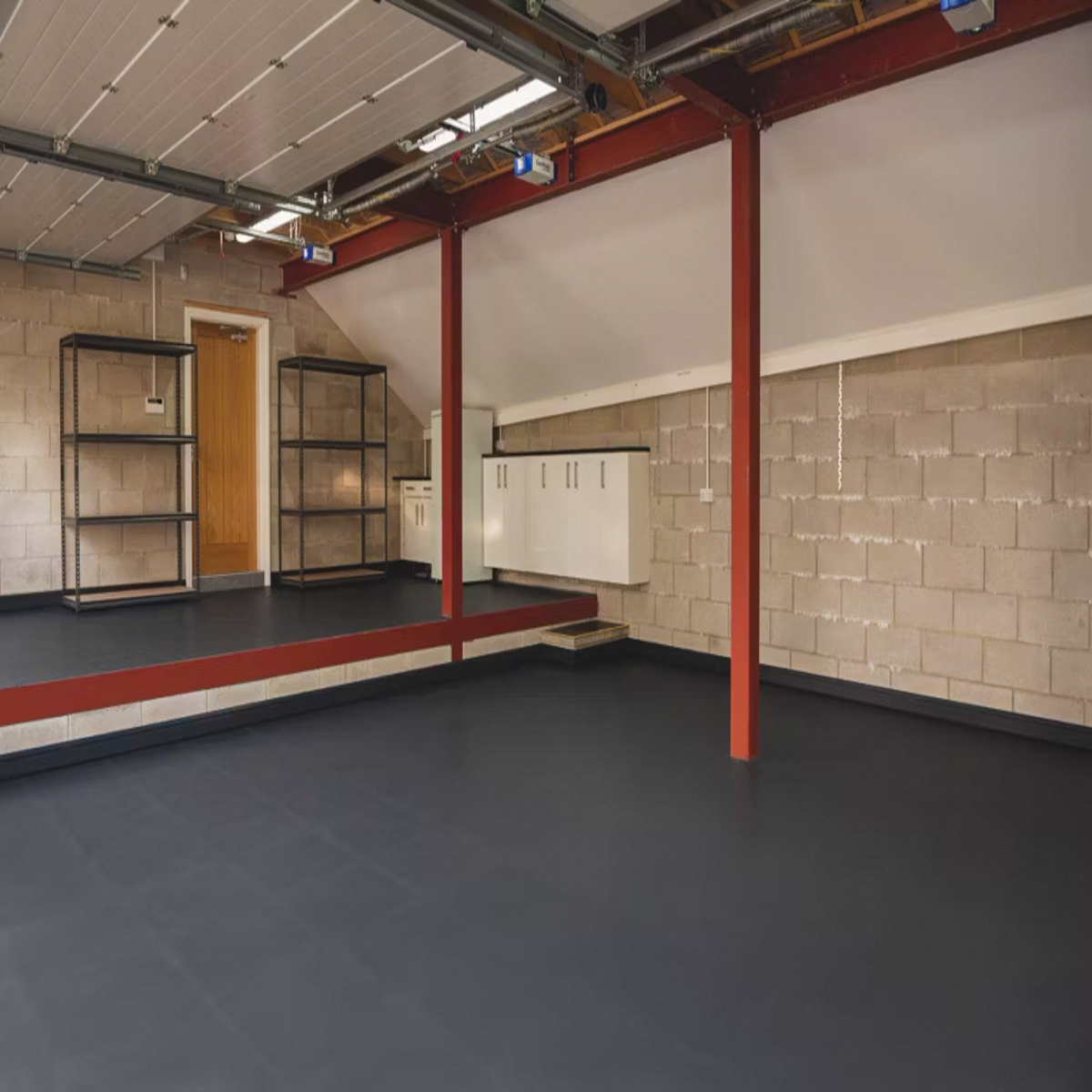 Interlocking Floor Tiles (1m2) X500/7 Graphite